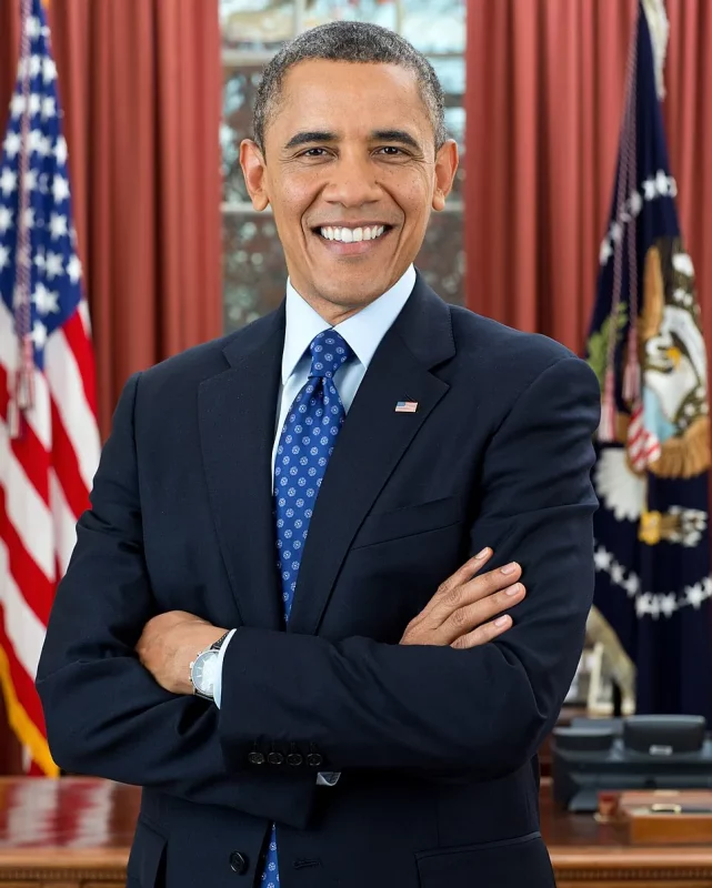 Прэзідэнт Барак Абама. Снежань 2012. Крыніца: Official White House Photo by Pete Souza