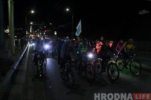 День без автомобиля отметили в Гродно массовым велопробегом