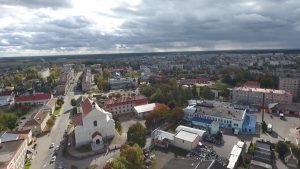 Лось-нарушитель перепрыгнул двухметровый забор на белорусско-литовской границе