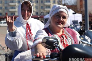 Снова рёв мотора: в Гродно байкеры открыли мотосезон 