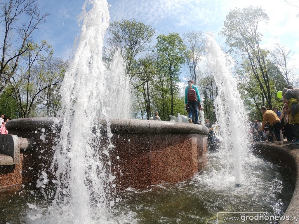 Фонтан в Гродно