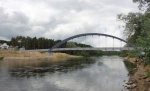 В Гродно обсуждают будущий пешеходный мост между Пышками и "Привалом"