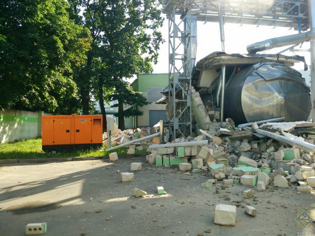 На "Мостовдрев" произошел взрыв
