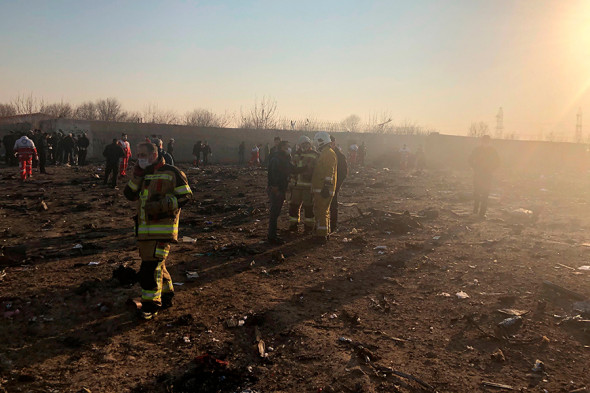Усе 177 чалавек з борта ўкраінскага самалёта, які разбіўся ў Іране, загінулі. Абноўлена