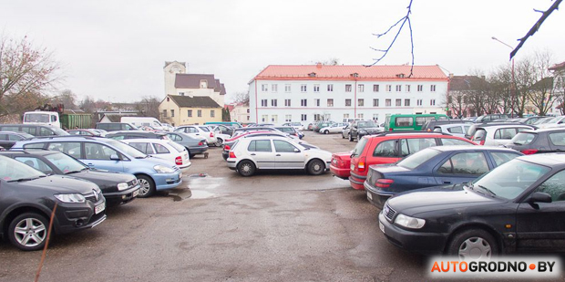 Стоянку на Большой Троицкой в Гродно временно закроют