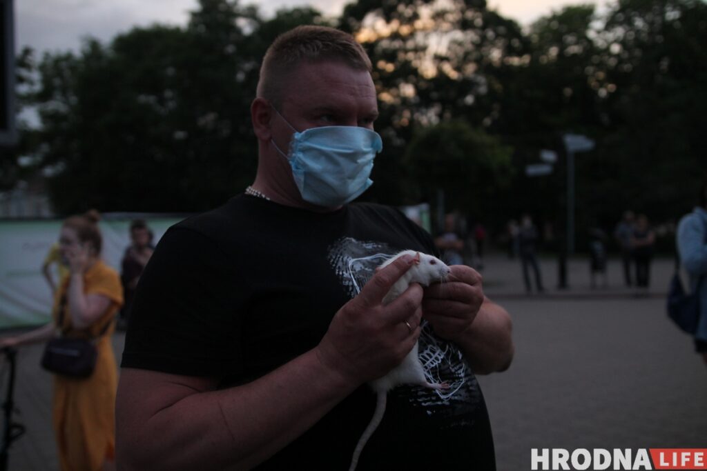 В Гродно прошла акция солидарности с задержанными