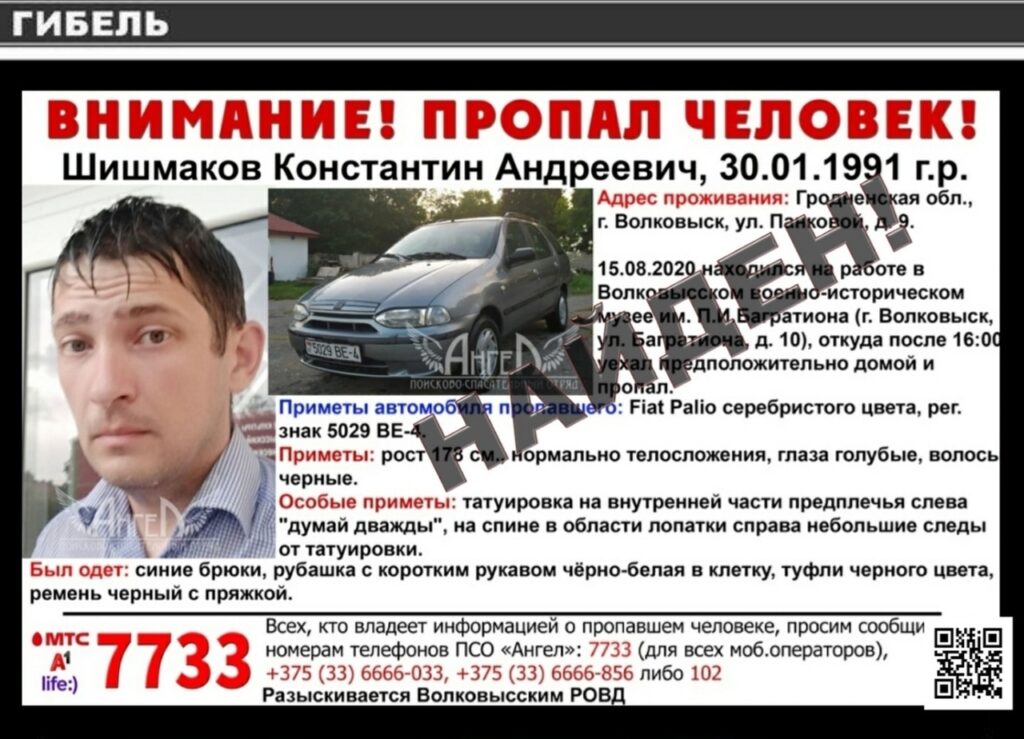 Дырэктара музея ў Ваўкавыску знайшлі ў Нёмане мёртвым. На выбарах ён адмовіўся падпісваць выніковы пратакол