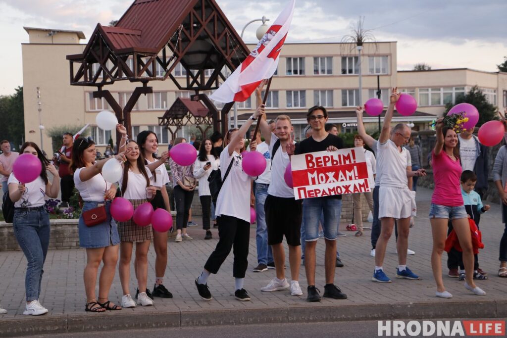 От 20 до 4000 человек: как протестовали города и деревни Гродненской области