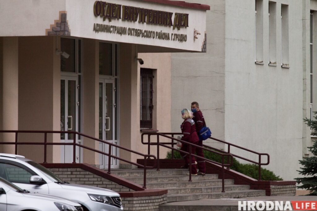 Газ и жесткие задержания. Акцию в Гродно разогнали через несколько минут