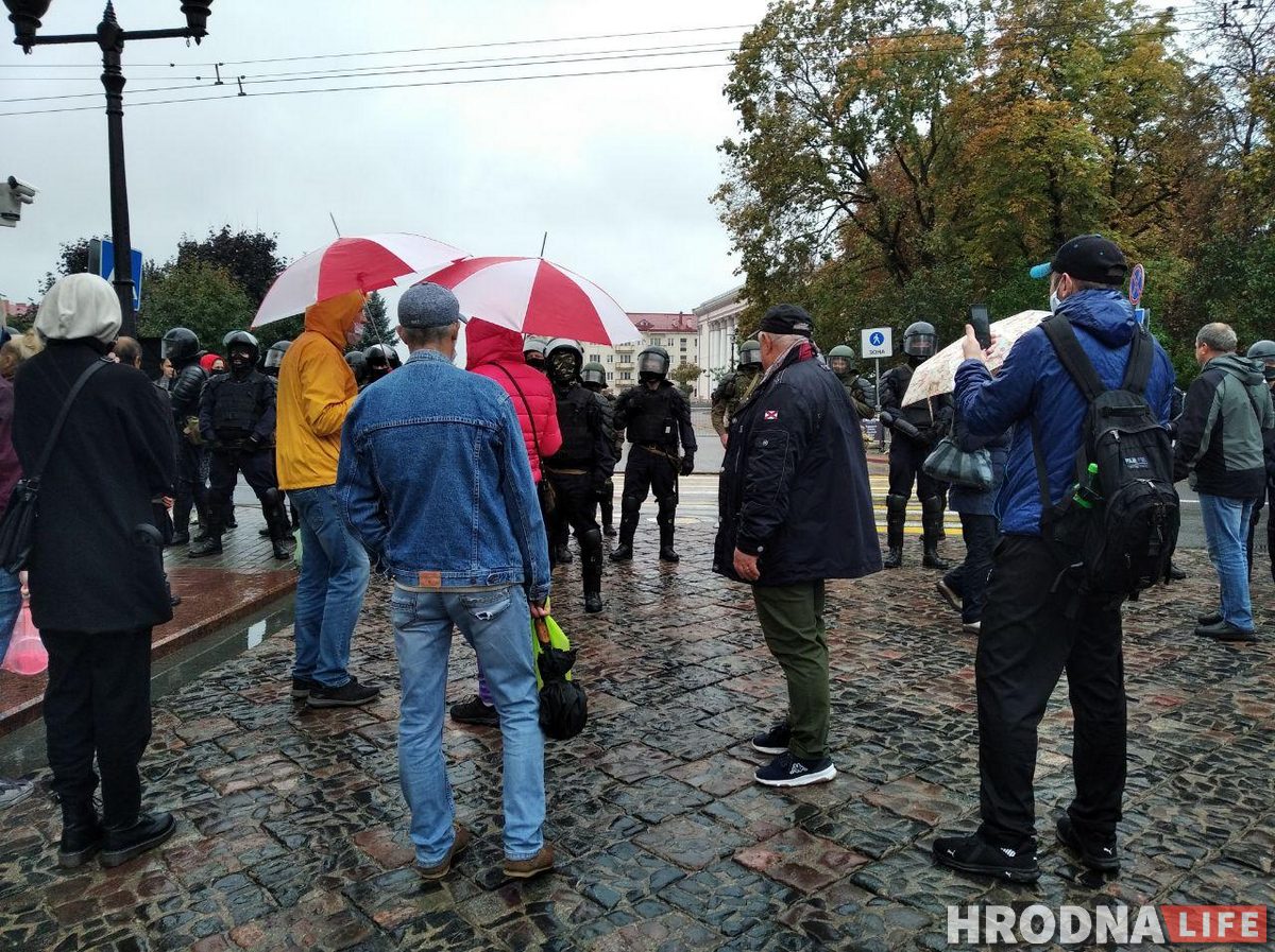 Во время сельскохозяйственной  ярмарки в Гродно произошли задержания