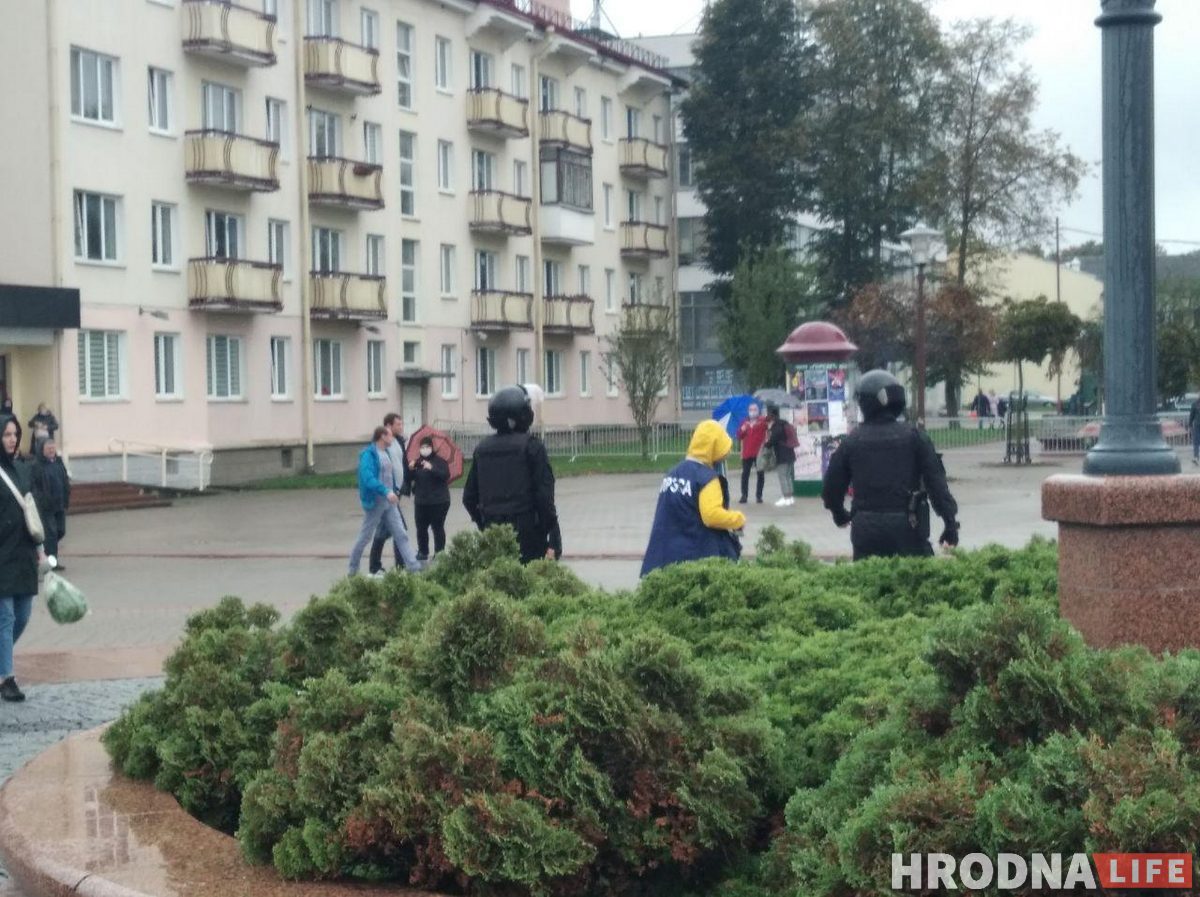 Во время сельскохозяйственной  ярмарки в Гродно произошли задержания