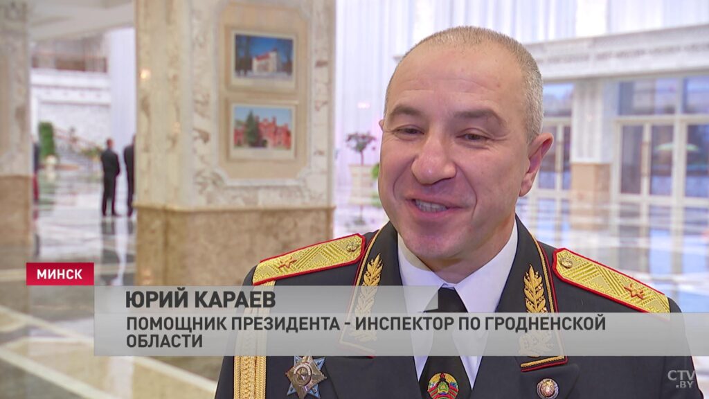 Юрый Караеў, інспектар памочнік прэзідэнта па Гродзенскай вобласці, Юрий Караев, инспектор помощник президента по Гродненской области
