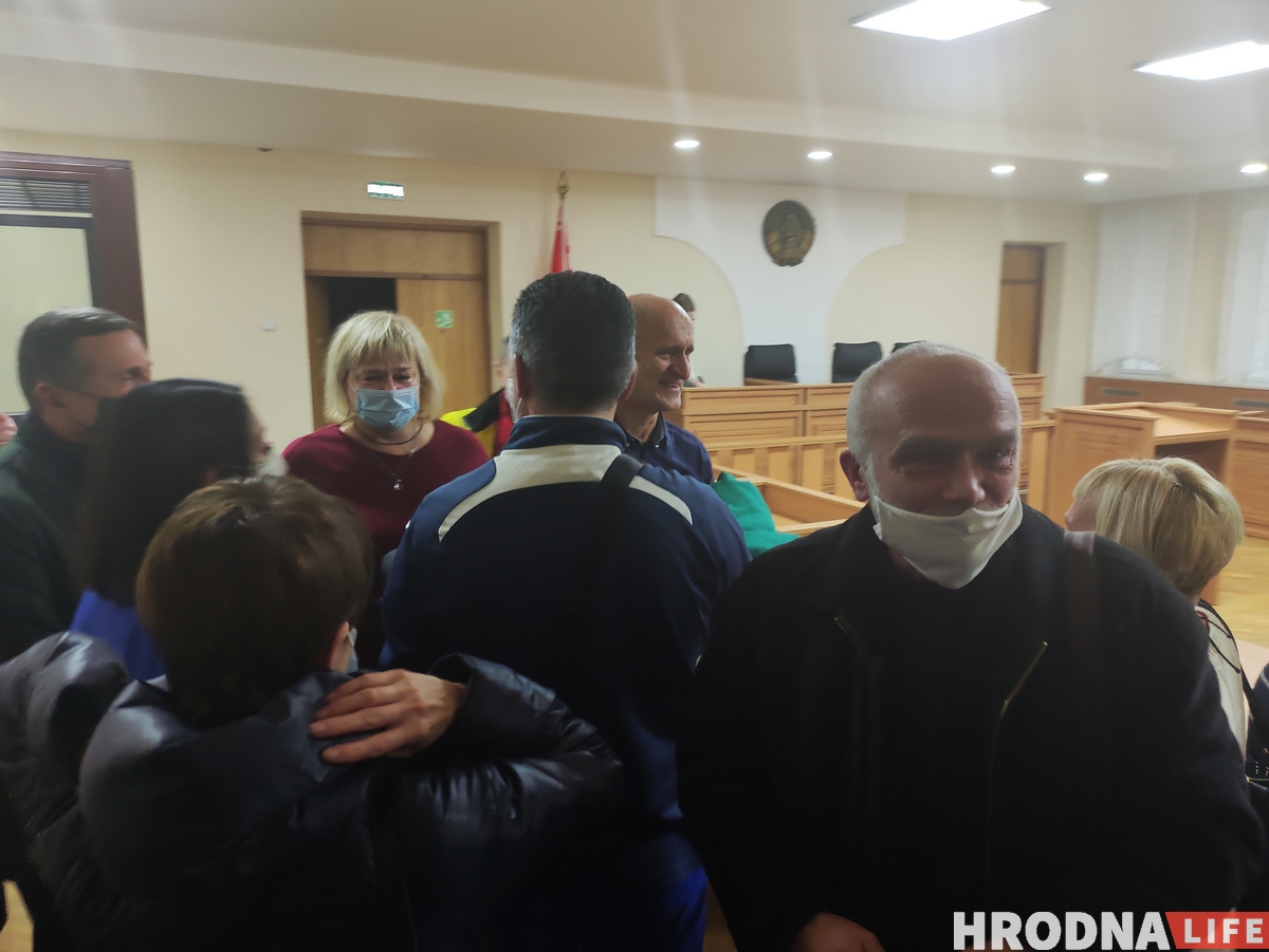 За ўдар у сцягно сілавіку пенсіянеру ў Гродне прысудзілі два з паловай гады без накіравання ў папраўчыя ўстановы