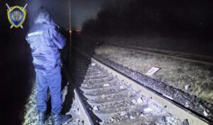 В Гродно сгорел автобус