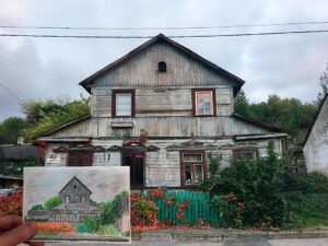 драўляныя будынкі