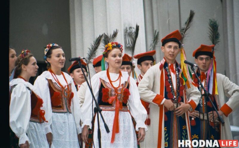 история Фестиваля национальных культур в Гродно - 2002 год, старые фото Гродно