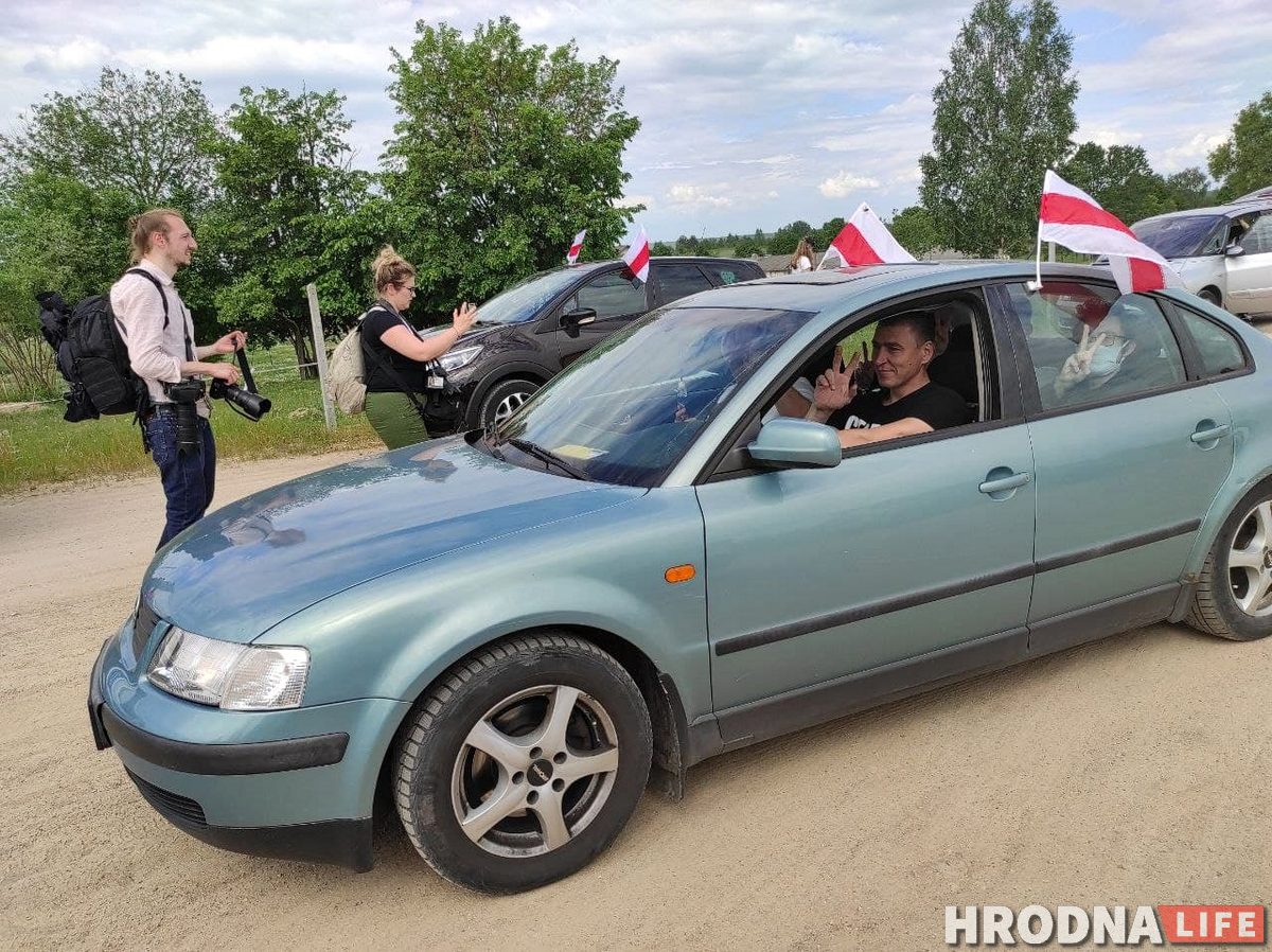 «Освободите политзаключенных и откройте границы». На польско-белорусской границе начался палаточный митинг