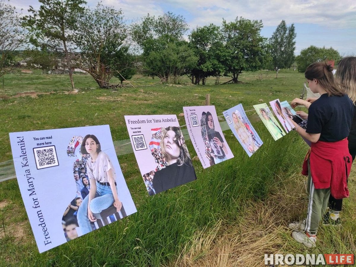 «Освободите политзаключенных и откройте границы». На польско-белорусской границе начался палаточный митинг