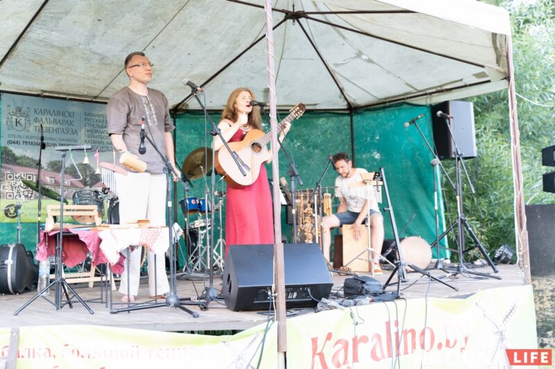 Начное вогнішча, танцы і папараць-кветка. Пад Гроднам яшчэ раз адсвяткавалі Купалле