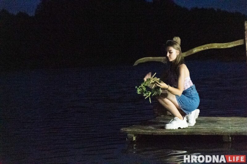 Начное вогнішча, танцы і папараць-кветка. Пад Гроднам яшчэ раз адсвяткавалі Купалле