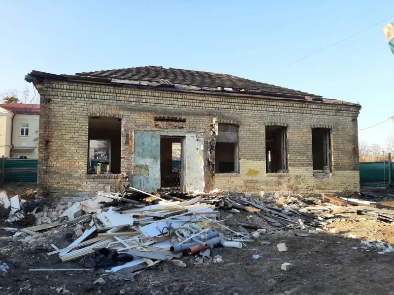 Стогадовы будынак на 17 Верасня ў Гродне пасля рэканструкцыі стане двухпавярховым