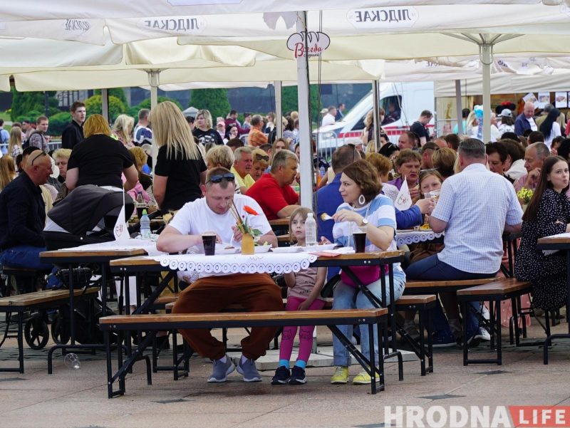 Украінцы не супраць рускіх, міліцыя напагатове і Саладуха-хэдлайнер. Як у Гродне праходзіць Фестываль нацыянальных культур