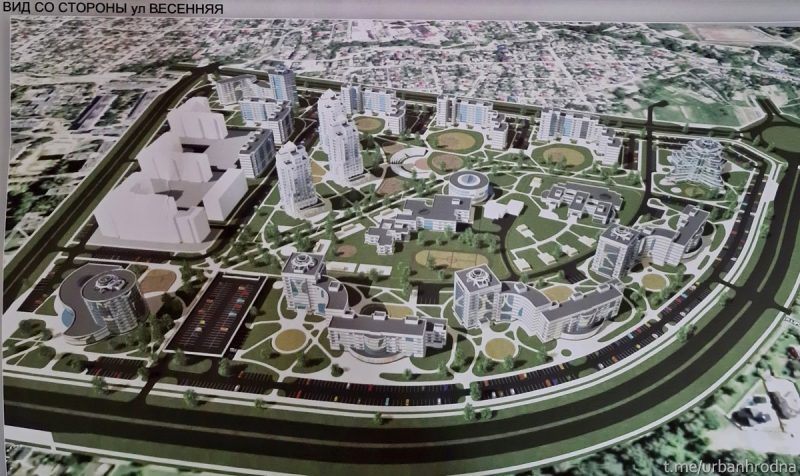 микрорайон золотой весенний план