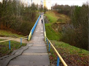 Мост на ул. Фомичева до закрытия. Фото "Гродно Плюс"