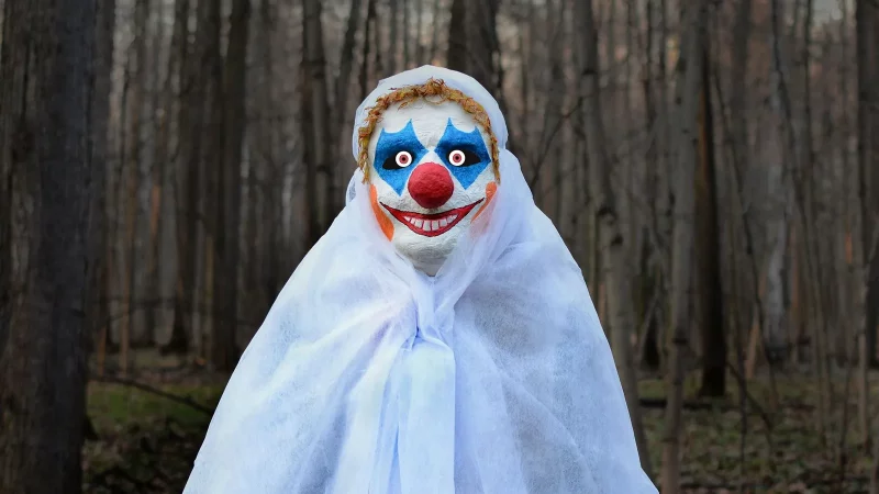Злой клоун. Иллюстративное фото bbc.com