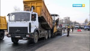 Новый мост на улице Поповича в Гродно
