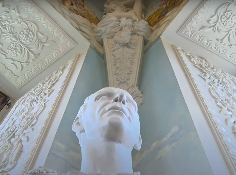 У Старым замку адкрыюць Алебастравую залу. Як яна выглядае