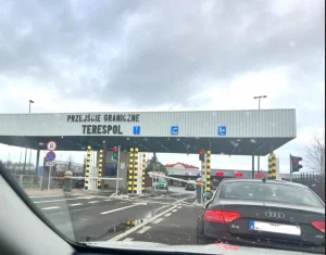 граница в Тересполе перед праздниками