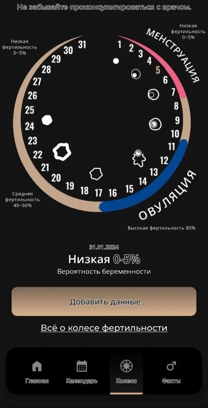 колесо фертильности