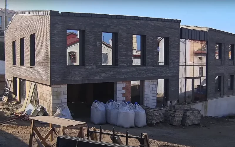 Работы на гродненском пивзаводе - новые здания