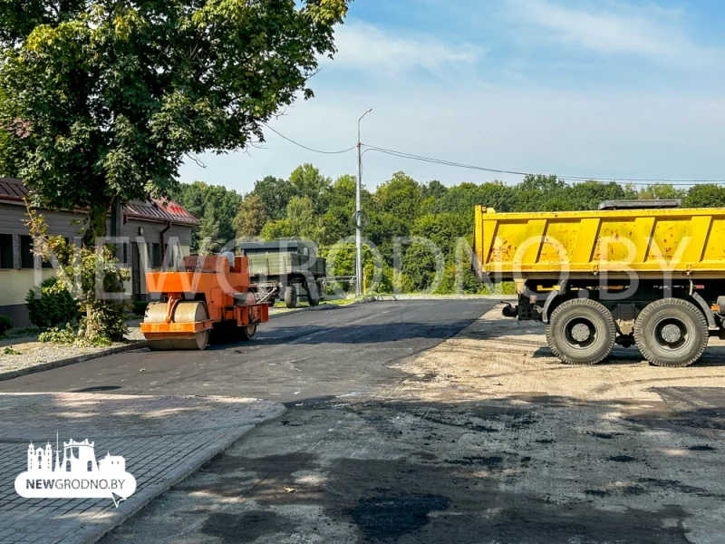 В Гродно начали ремонтировать главную туристическую парковку