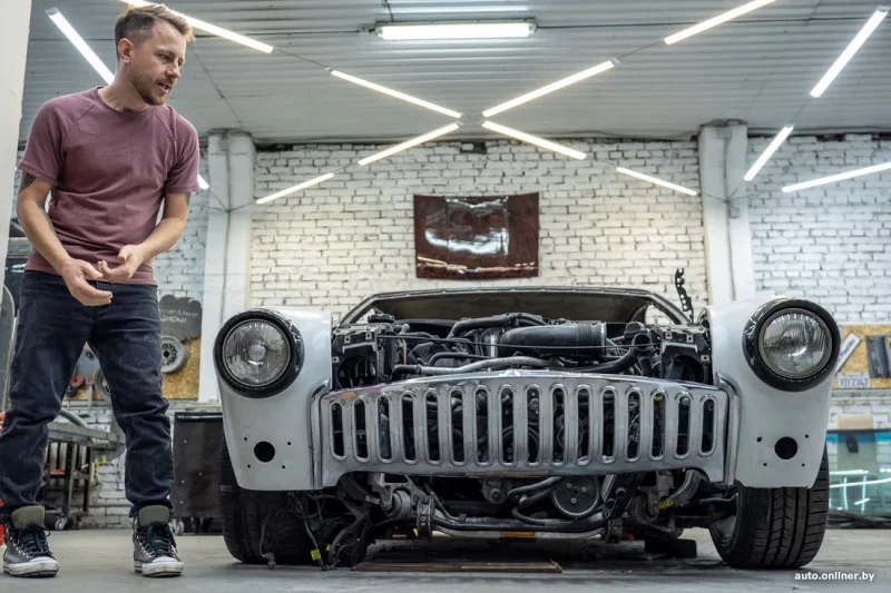 Гродненцы скрестили “Волгу” с Bugatti – результат обошелся им в $120 тысяч