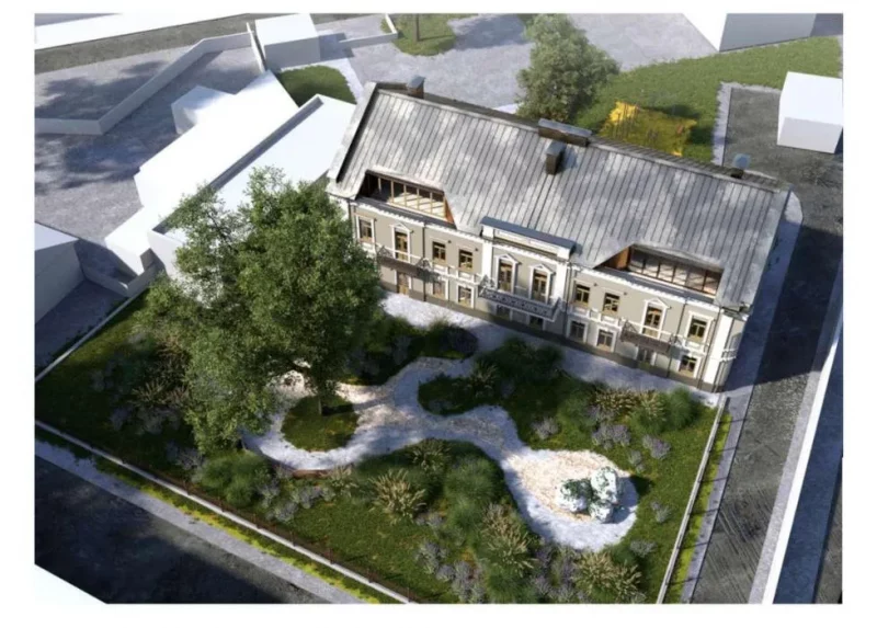 Стогадовы дзіцячы сад у цэнтры Праект рэканструкцыі дома на Васілька, 5.