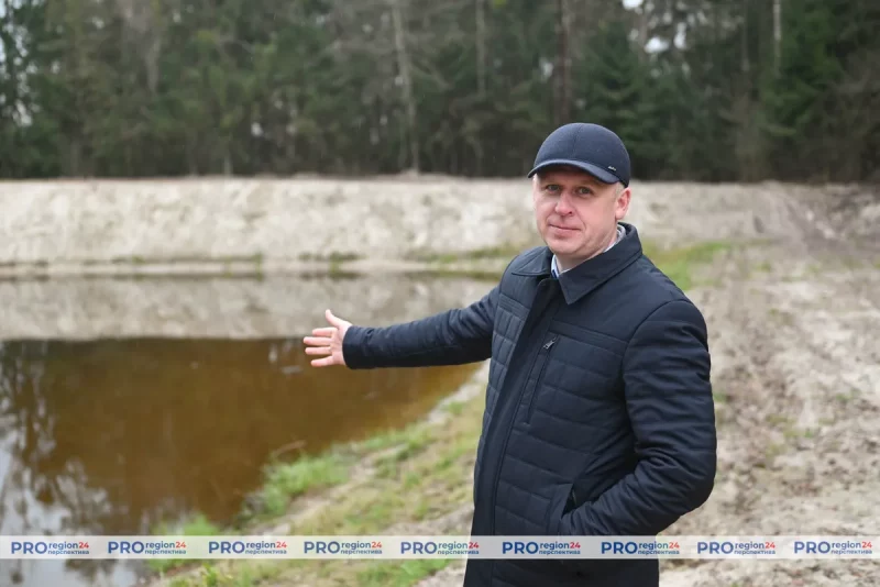 Озеро в деревне Рыбница. Фото: "Перспектива"
