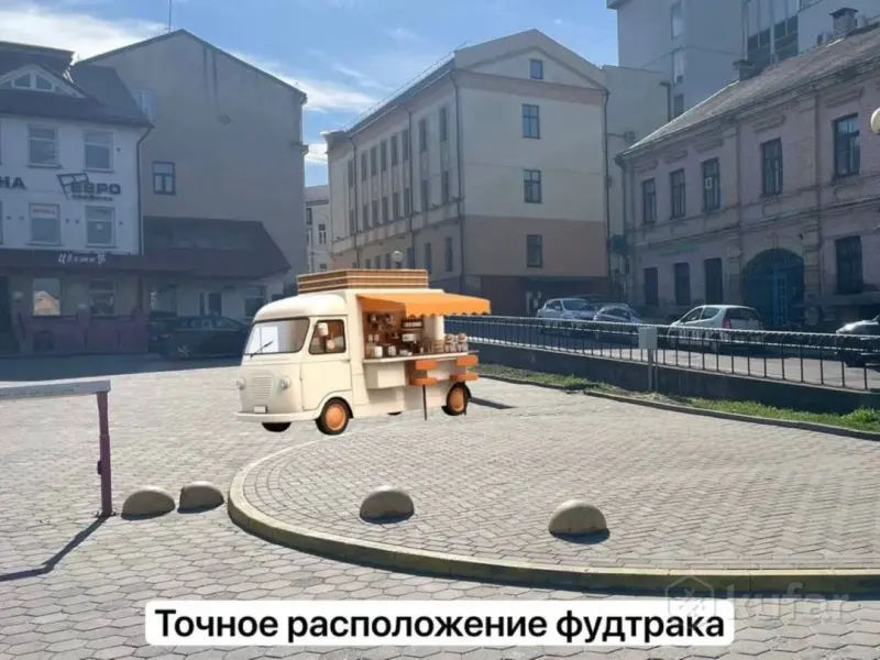 На паркоўцы каля Савецкай у Гродне можа з’явіцца яшчэ адзін фудтрак