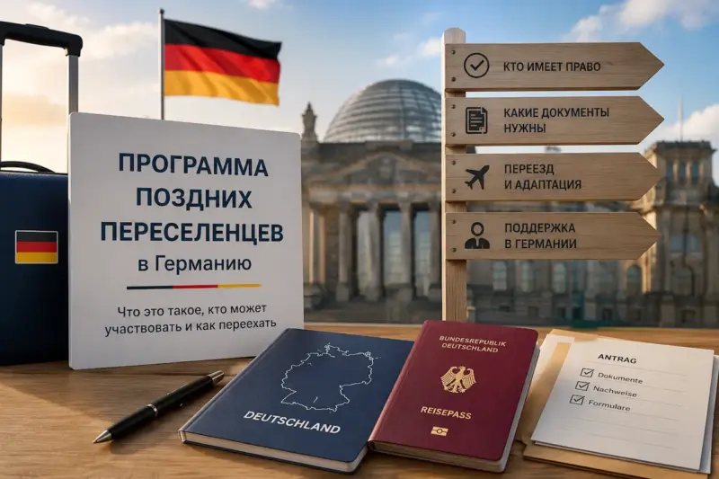 Программа поздних переселенцев в Германию в 2026 году для граждан бывшего СНГ