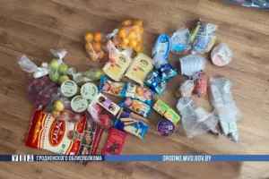 В гродненской многоэтажке пропал пакет с продуктами — завели уголовное дело