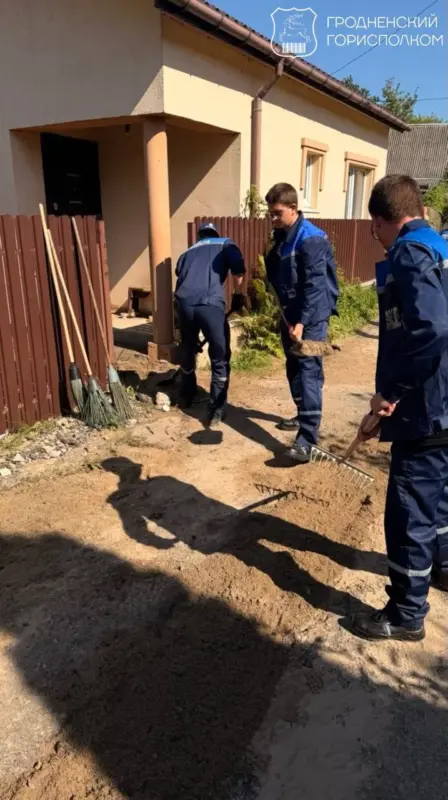 В Гродно продолжают бороться с последствиями ливня: частный сектор пострадал сильнее всего