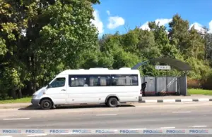 Не все смогли уехать. Жители Гожи пожаловались на переполненные маршрутки до Гродно Маршрутка Гожа