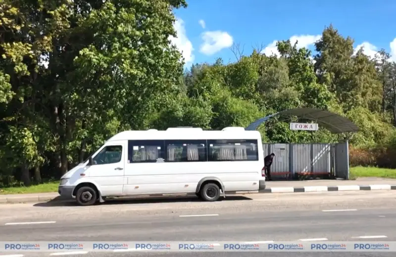 Не все смогли уехать. Жители Гожи пожаловались на переполненные маршрутки до Гродно Маршрутка Гожа