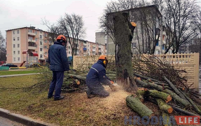 Пашырэнне пляцоўкі для смеццевых кантэйнераў па вуліцы Паповіча.