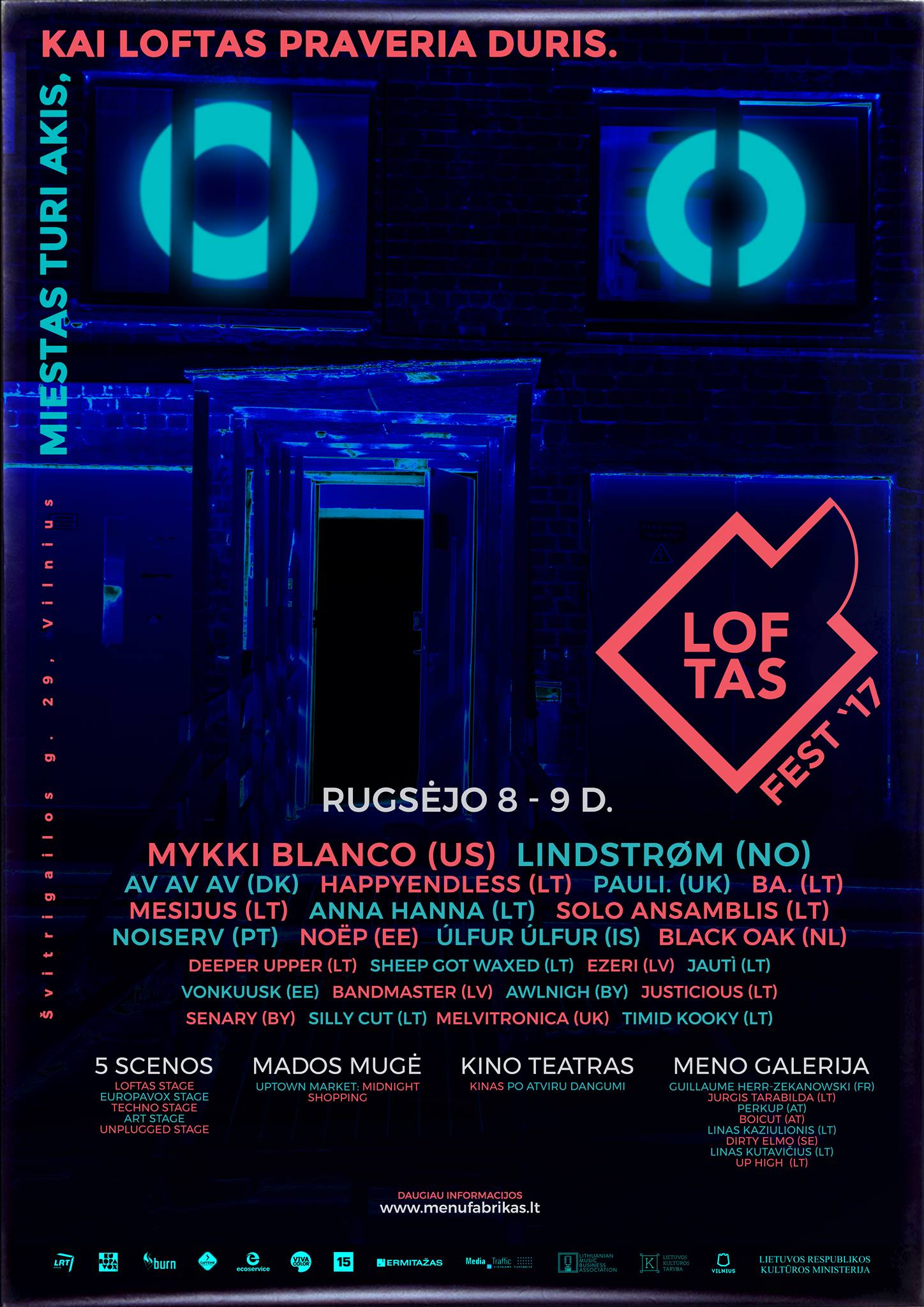 Не просто клуб и не просто фестиваль. 5 причин ехать на Loftas Fest в Вильнюс