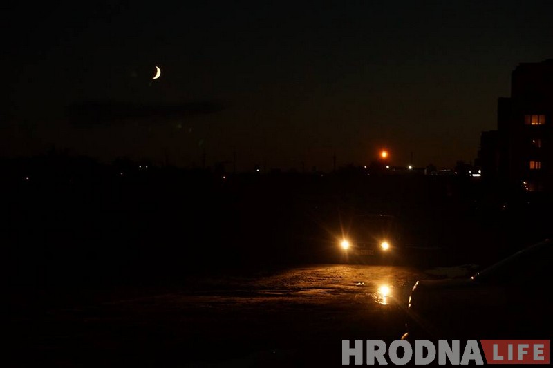 Начны Гродна да замены асвятлення. Фота: Hrodna.life  