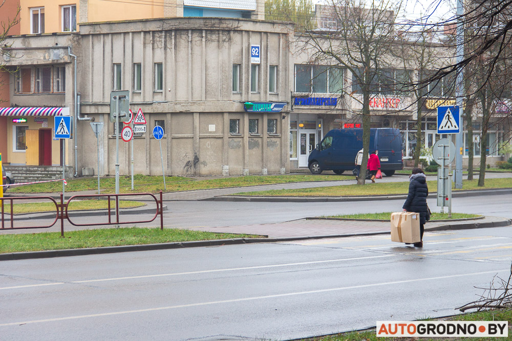 На улице Горького убрали нерегулируемый переход. Местные жители против