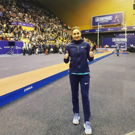 Гродзенка ўстанавіла нацыянальны рэкорд у скачках з шастом на чэмпіянаце ў Францыі
