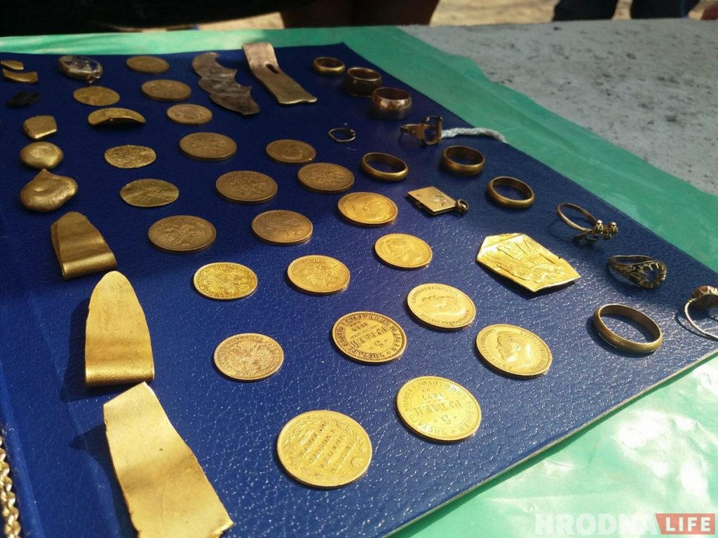 У цэнтры Гродна знайшлі яўрэйскі скарб часоў Другой сусветнай